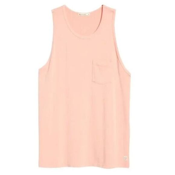 Marine Layer Top Garment Dye Signature Tank Cotton Blend Desert Flower NWT XL - Picture 2 of 7